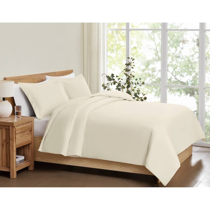 Truly Soft Everyday Solid 3 Piece Duvet Cover Set