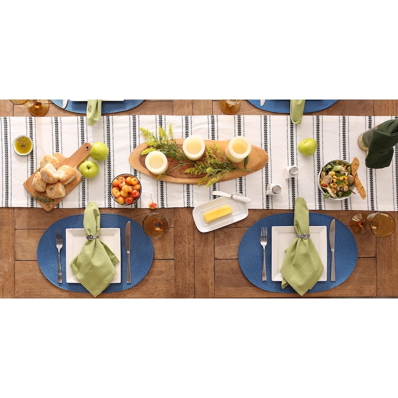 Oval Pp Woven Placemat (Set of 6) - Oval, 12x18"