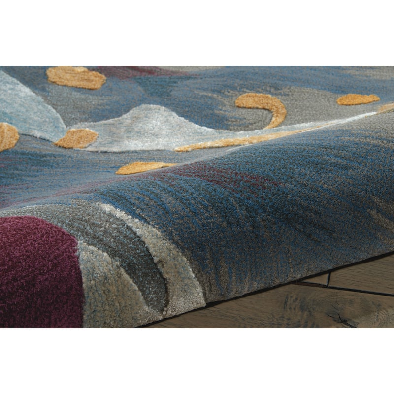 Nourison Prismatic Hand-tufted Abstract Area Rug