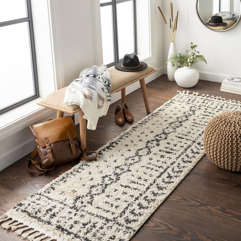 Livabliss Berber Shag Moroccan Area Rug