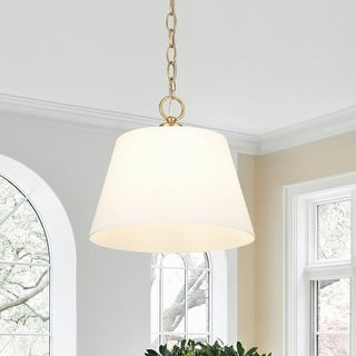 Minimalist 1-Light Cone-Shaped Glass Single Pendant