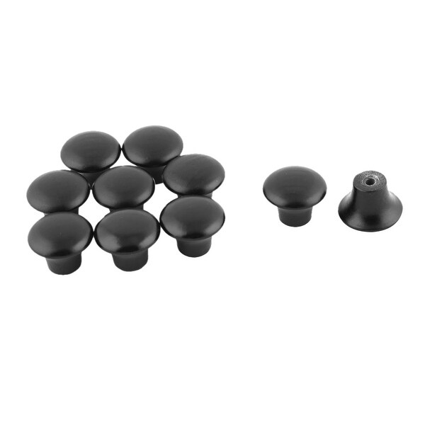 Home Wood Round Furniture Closet Drawer Garderobe Pull Handle Grip Knob 11 Pcs