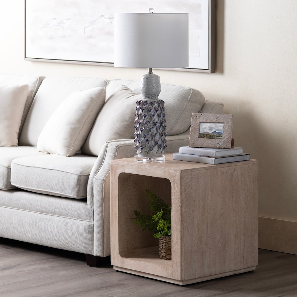 Brooklyn Wooden End Table - Natural