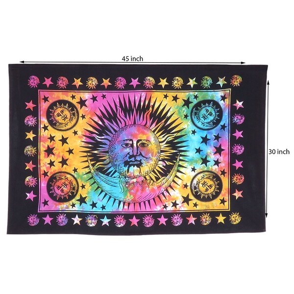 Black and white hotsell tie dye tapestry
