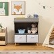 preview thumbnail 3 of 9, Costway Baby Changing Table Dresser Infant Diaper Station Nursery with - See Details