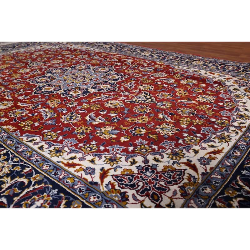 Mashad Turkish Area Rug Traditional Machine Made Carpet - 6'4" x 9'3"