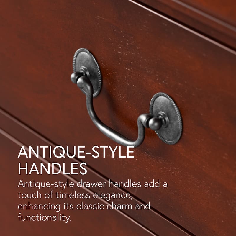 Furniture of America Devi Traditional Solid Wood 5-drawer Chest
