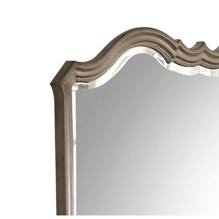 Chelmsford Antique Taupe Finish Mirror