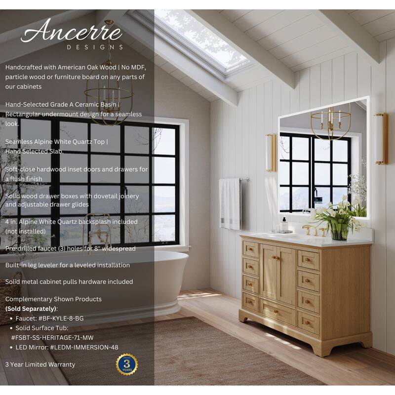 Ancerre Designs Audrey Bathroom Vanity Set