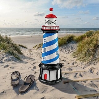 Design Toscano Maritime Point Lighthouse Garden Statue - Multi-Color