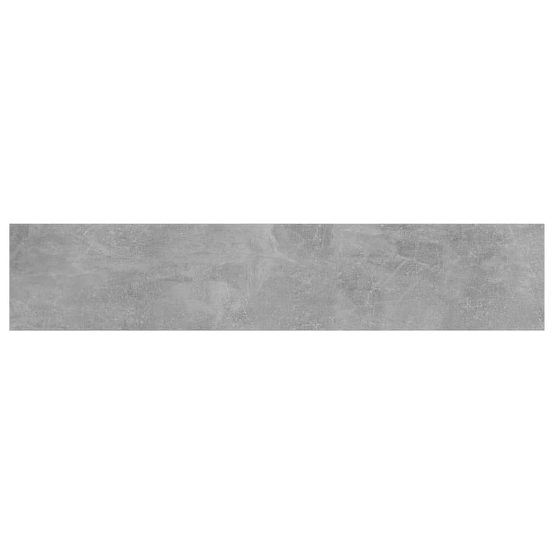 vidaXL Bookshelf Boards 8 pcs Concrete Gray 39.4"x7.9"x0.6" Chipboard
