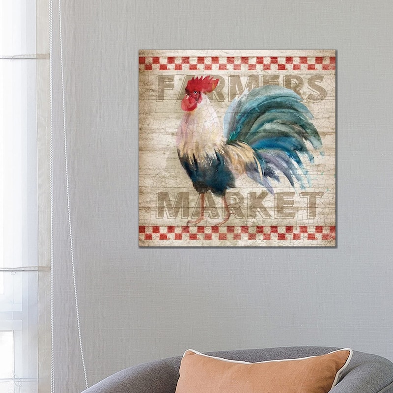 iCanvas "Morning Market" by Conrad Knutsen Canvas Print - 26x26x1.5