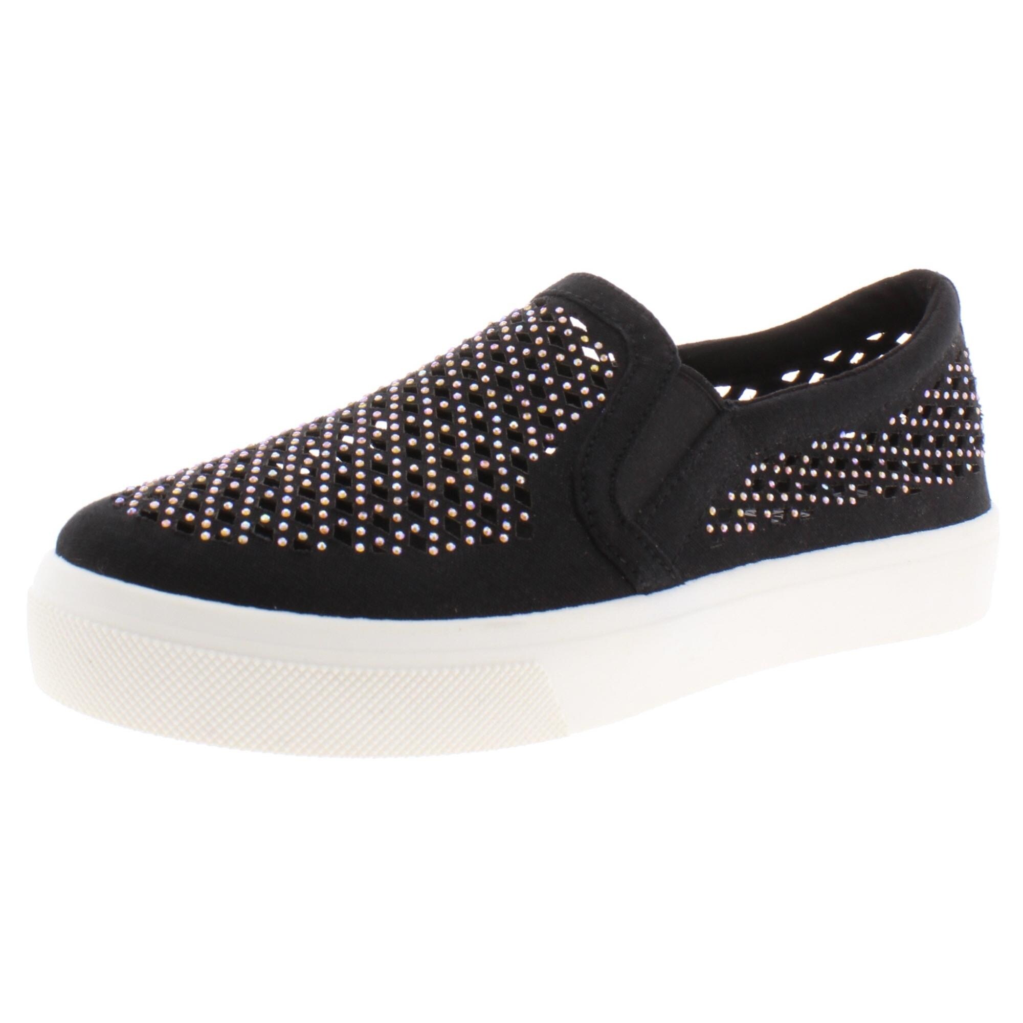 skechers perforated slip on casual shoes