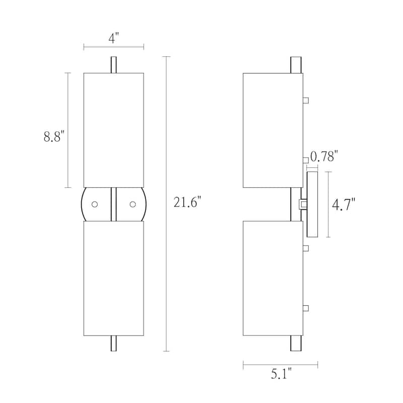 Zenith Modern Farmhouse Cylinder Seeded Glass Transitional Bathroom Wall Sconce