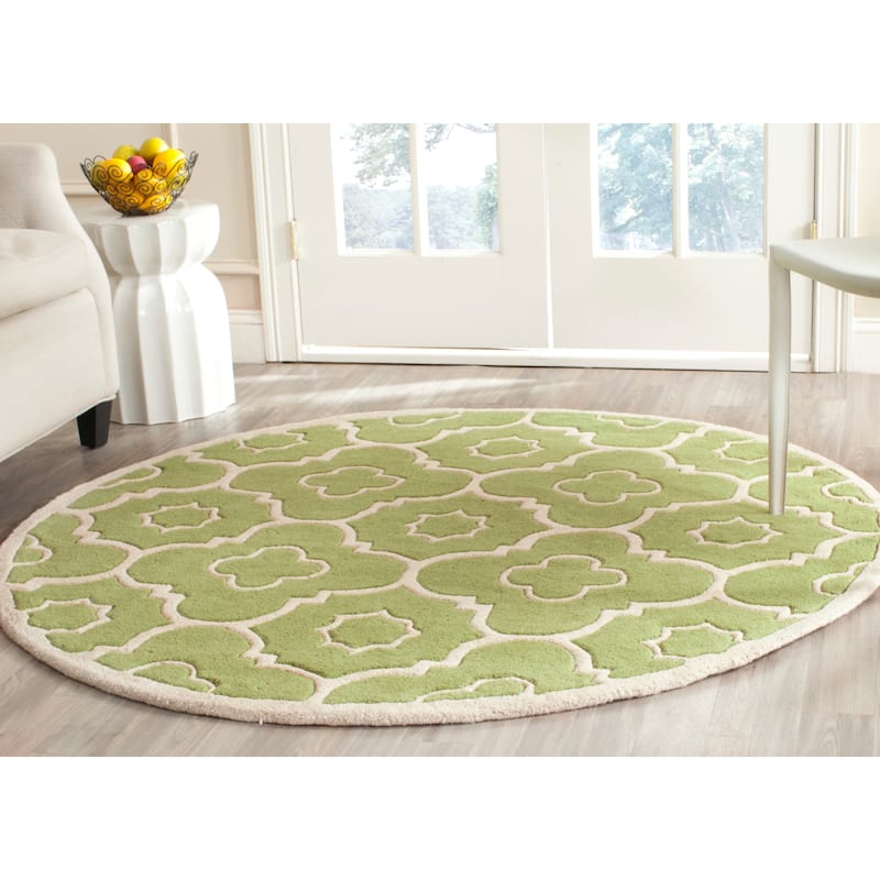 SAFAVIEH Handmade Chatham Franziska Modern Wool Rug