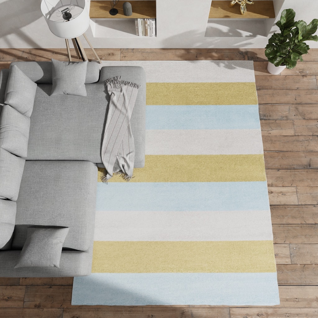 Penn Casual Striped Area Rug