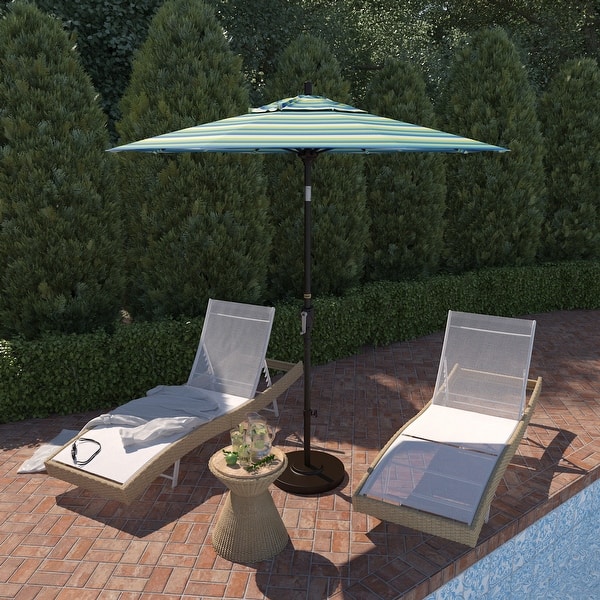 b07mnxfck1 patio umbrella Amazon.com : Blissun 7.5 ft Patio Umbrella, Yard Umbrella, Outdoor Market  Umbrella with Push Button Tilt Crank (Tan) : Patio, Lawn & Garden