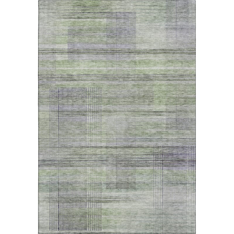 Premium Washable Super Soft Modern Criss Cross Mayfield Rug