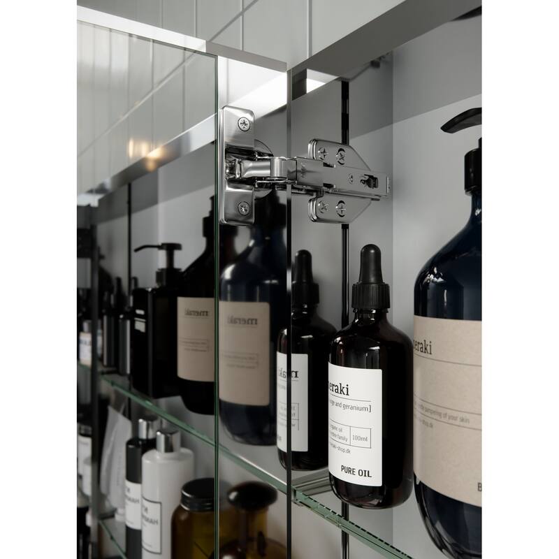 Glass Warehouse AC2-30X26 Yana 30" x 26" Frameless Double Door