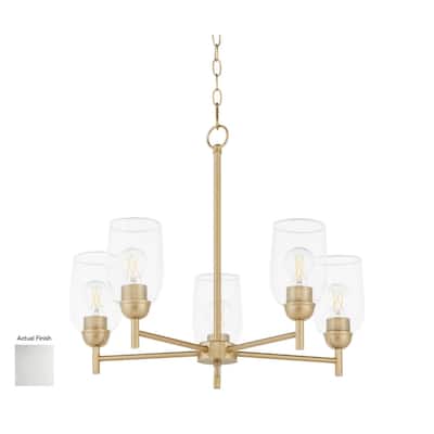 Quorum International 6112-5 Goodwin 5 Light 25" Wide Chandelier