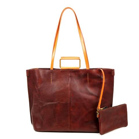 Old Trend High Hill Genuine Leather Tote Bag