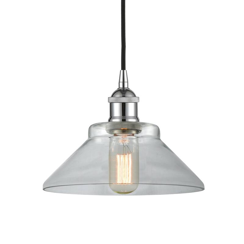 Innovations Lighting 616-1P-8-8 Orwell Pendant Orwell 8" Wide Mini - Polished Chrome / Clear