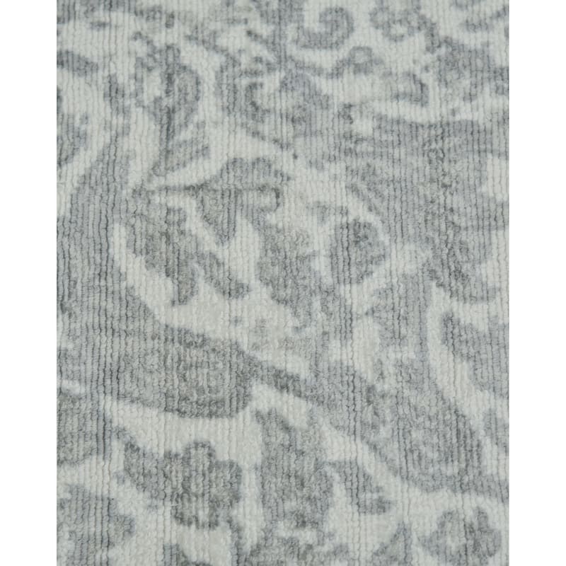 Overton Handmade Modern Contemporary Floral Area Rug - 5' 0" x 8' 0"