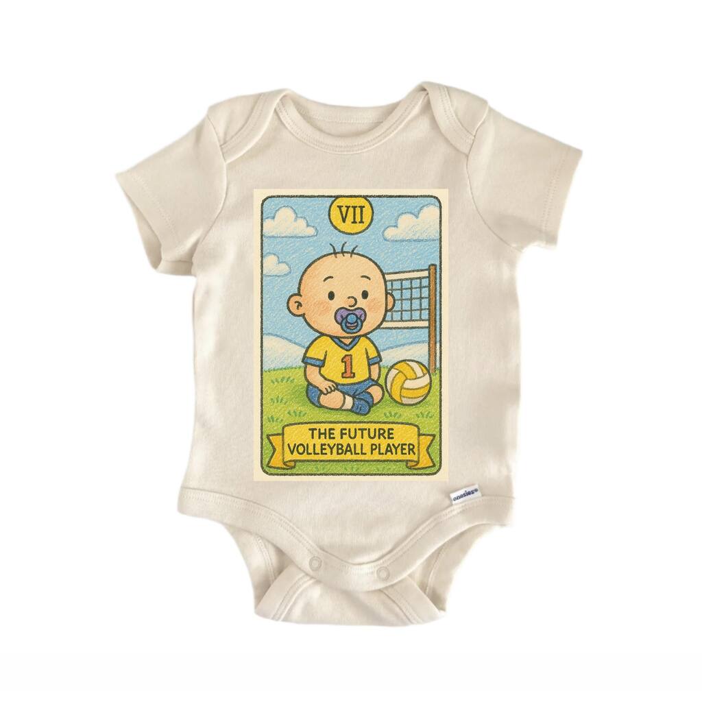 Future Volleyball Tarot - Baby Bodysuit