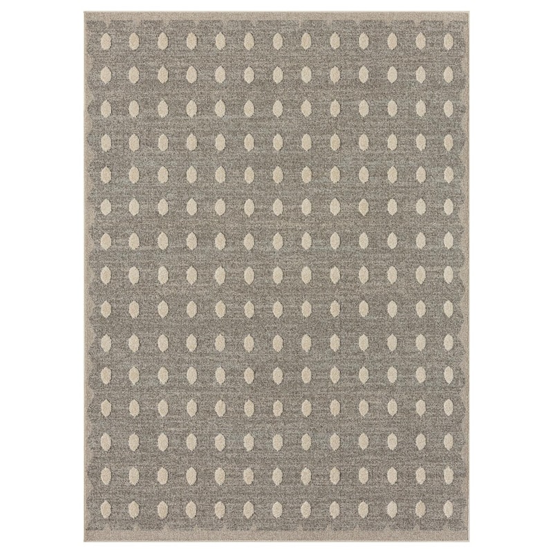 Luxe Weavers Modern Geometric Dots Area Rug, Indoor Carpet