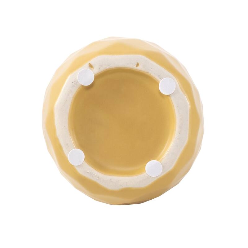 Golden Bee Ceramic Vase