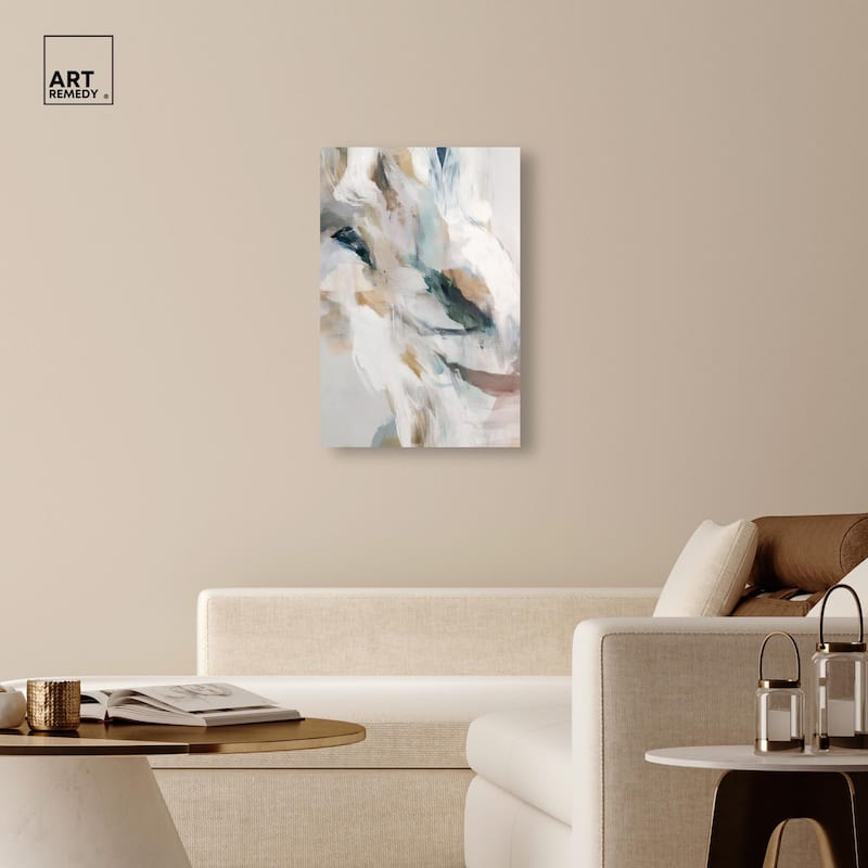Whispering Colors II Canvas by Art Remedy, Gallery Wrapped