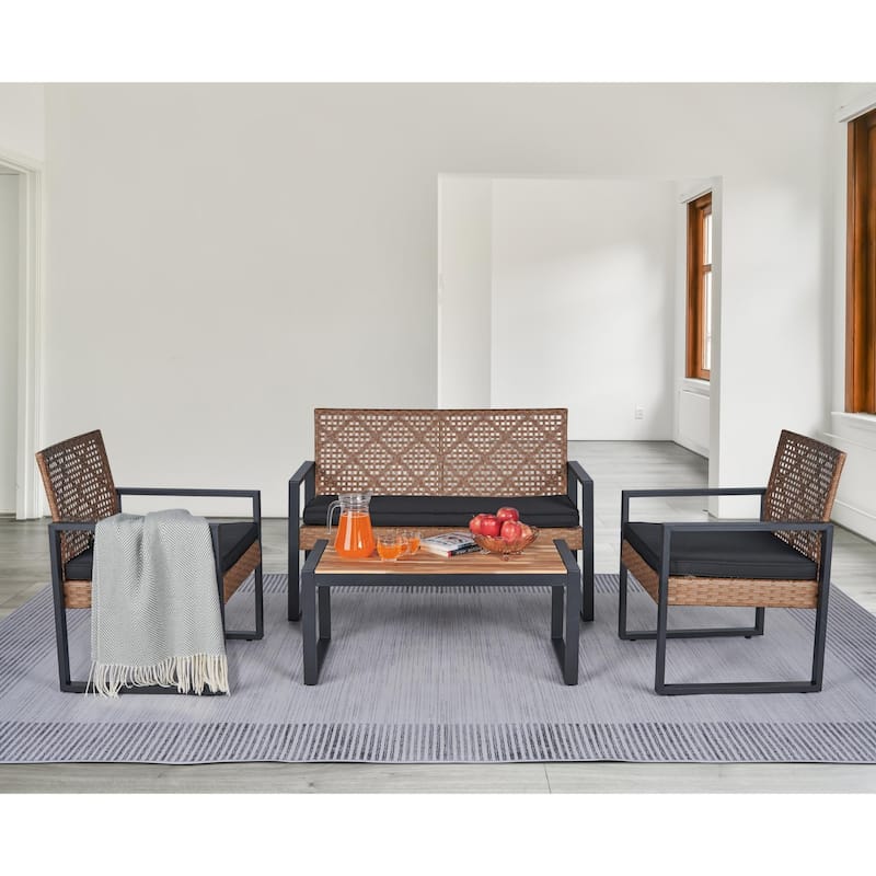 4-Piece Patio Furniture Set