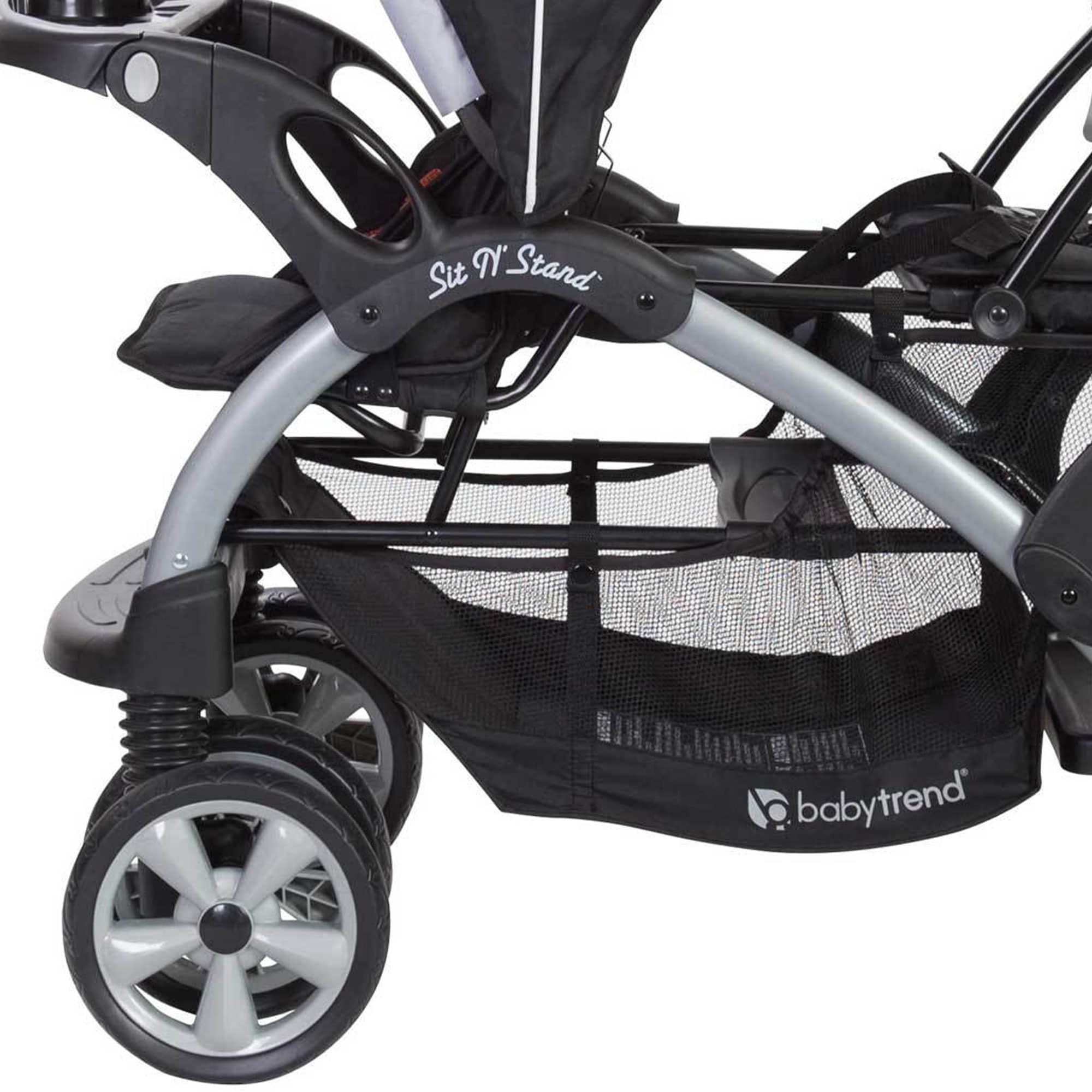 Sit and stand top travel system