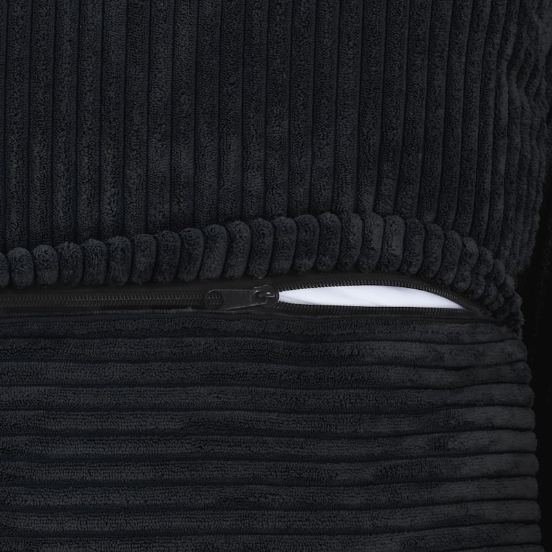 102'' Corduroy Loveseat Sofa Large Modular Cloud Couch