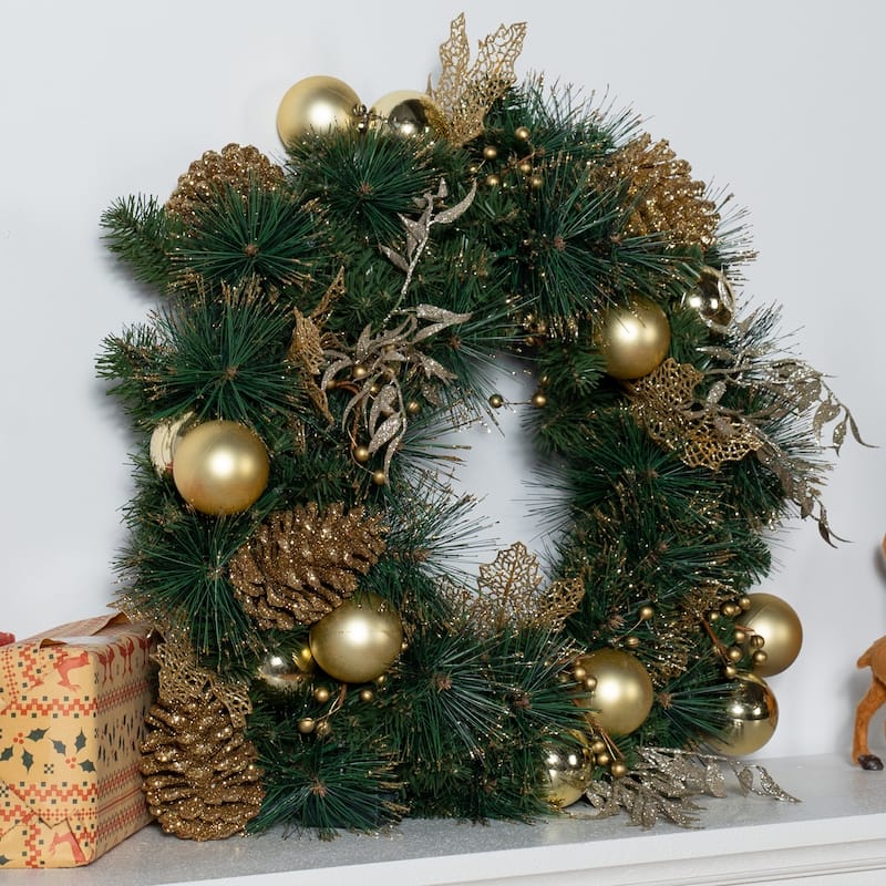Durable Artificial Pine Needle Christmas Garland for Festive Tree