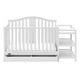 preview thumbnail 40 of 44, Graco Solano 4-in-1 Convertible Crib and Changer with Drawer - Converts to Toddler Bed, Daybed, and Full-Size Bed