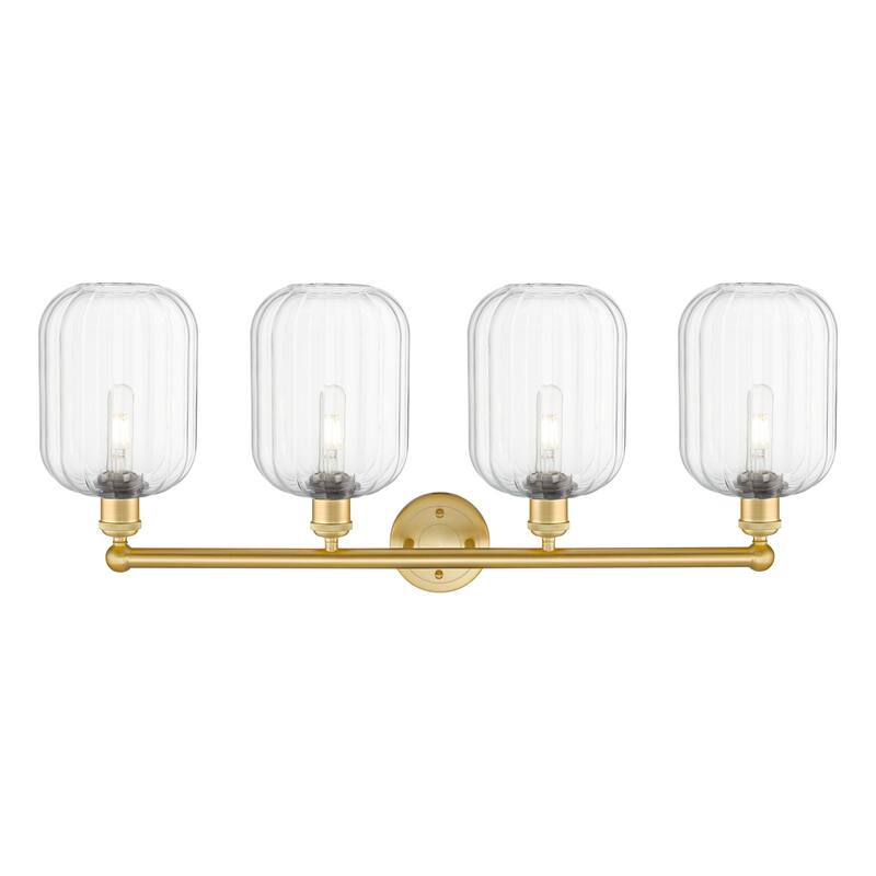 Innovations Lighting Endless Possibilities Edison - Preston - 4 Light 34" Jar Shade Bath Vanity Light