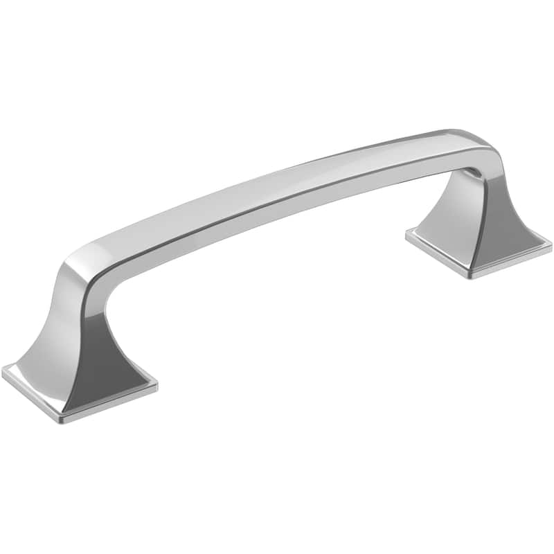 Amerock Ville 3-3/4 Inch Center to Center Handle Cabinet Pull - Polished Chrome