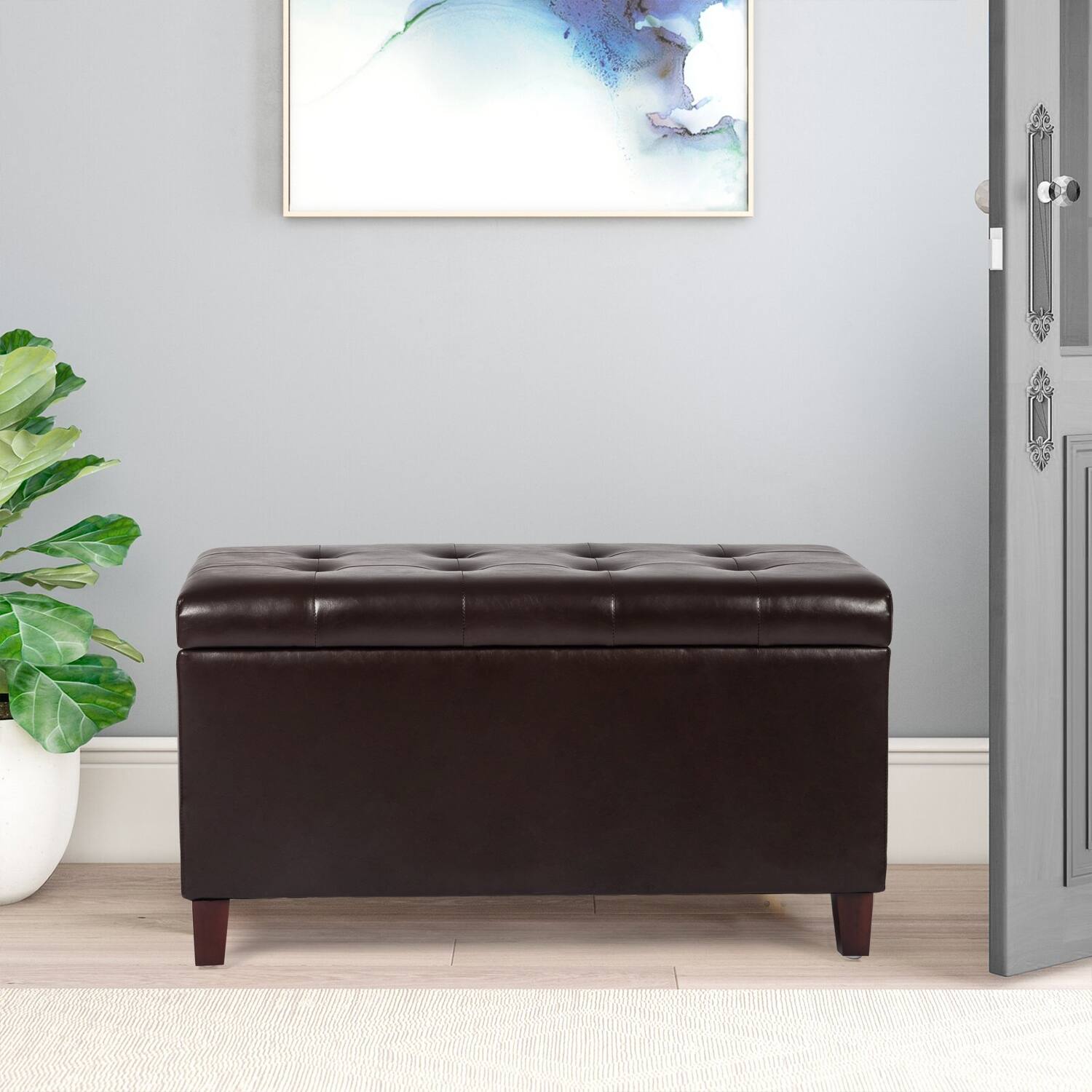Option DarkBrown-Faux-Leather