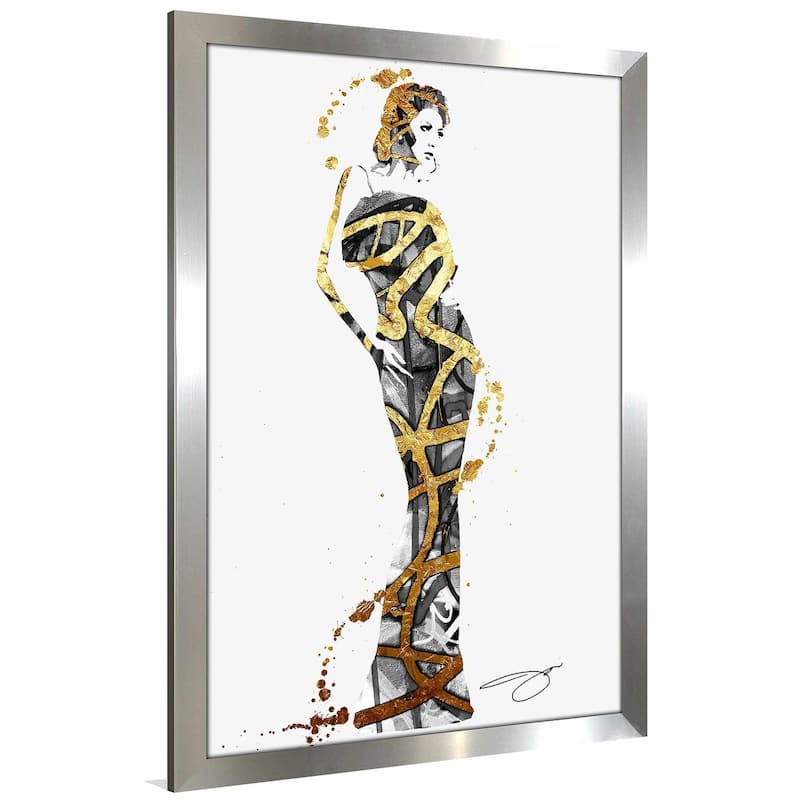 "Golden Girl 1" by Jodi Print on Acrylic