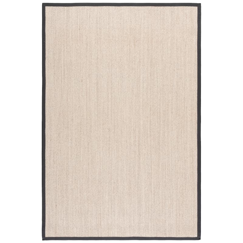 SAFAVIEH Natural Fiber Lorine Casual Border Sisal Rug