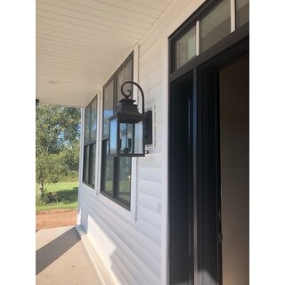 AA Warehousing Morgan 3 Light Exterior Lighting in Rustic Bronze