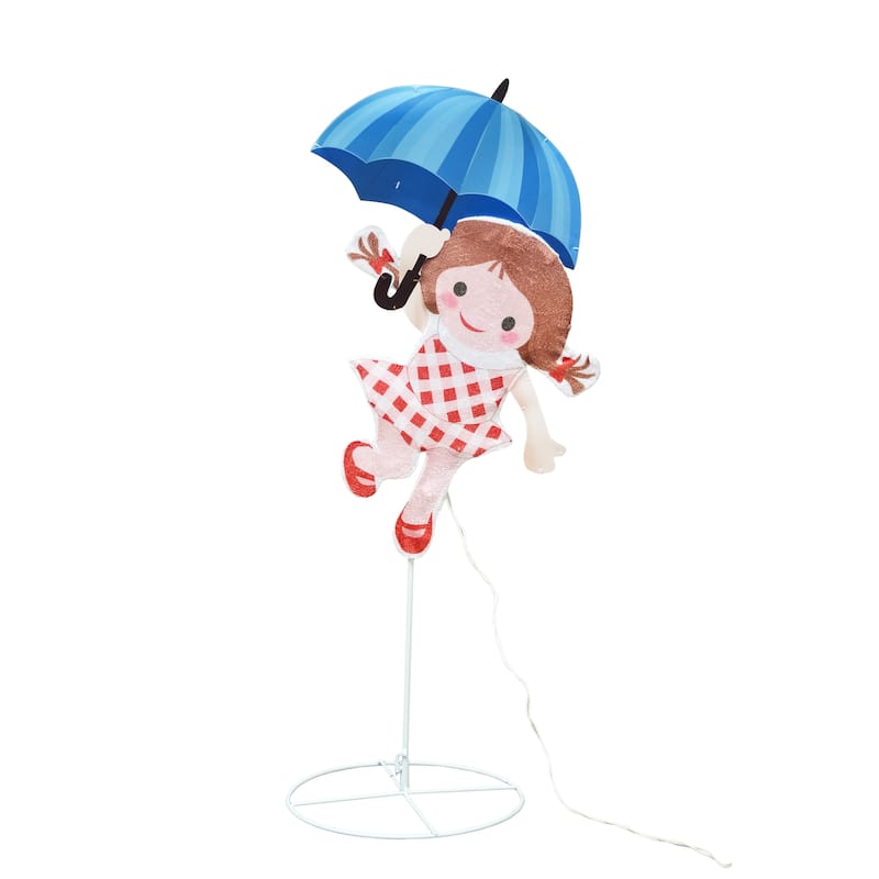 36" Rudolph 2D PreLit LED Misfit Doll