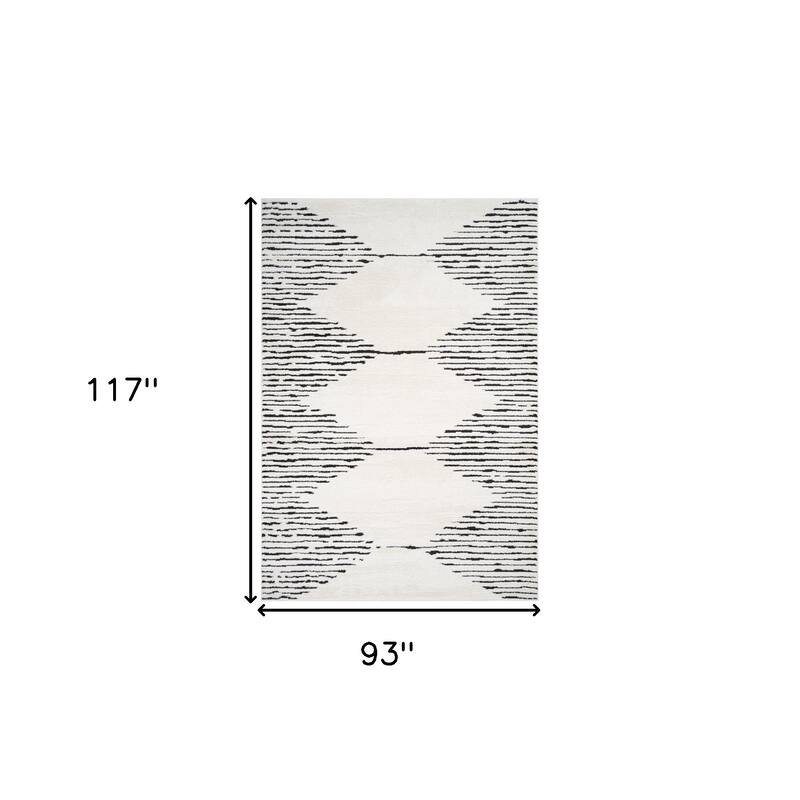 HomeRoots Geometric Rectangle Area Rug