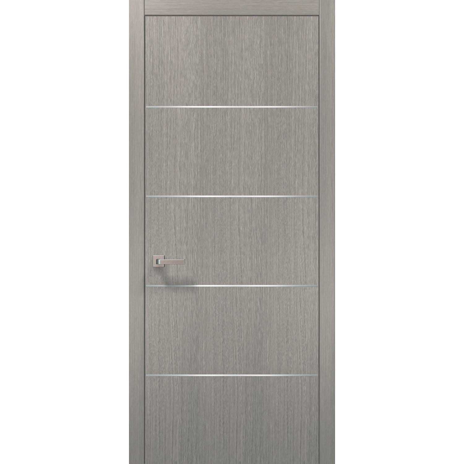 Modern Wood Interior Pre-Hung Door with Hardware