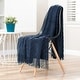 preview thumbnail 47 of 77, Chanasya Textured Boho Knit Throw Blanket With Tassels