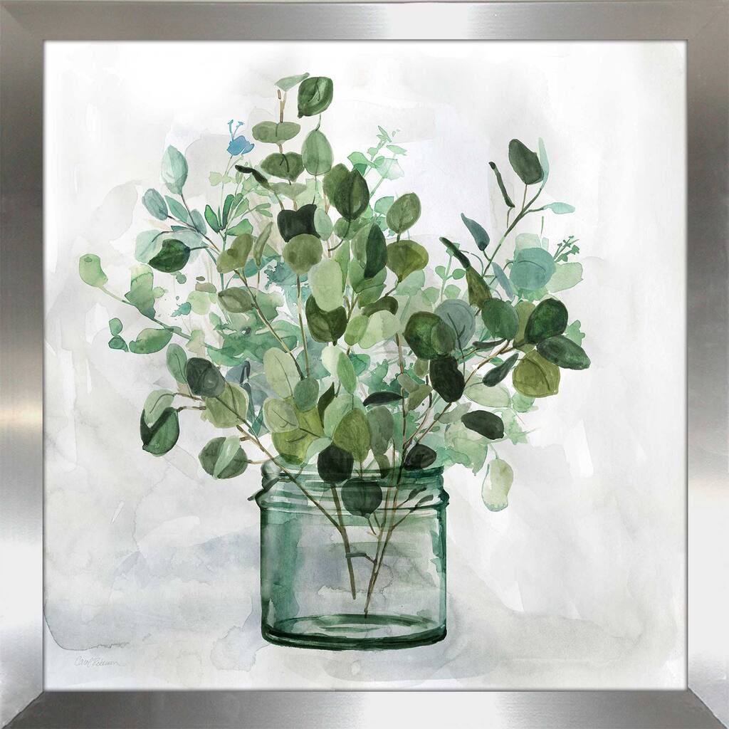 "Green Garden II (Square)" by Carol Robinson Print on Acrylic