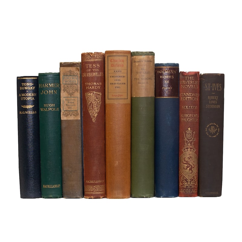 Books Decorative Accessories: Vintage British Classics SubjectPak