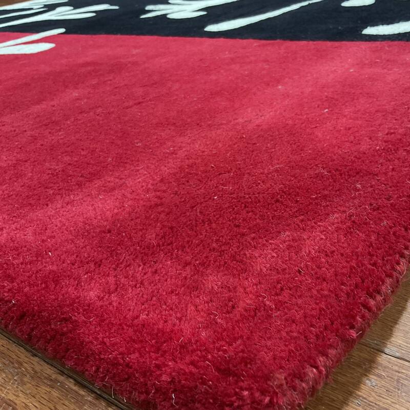 HERAT ORIENTAL Handmade Tibetan Wool Rug - 6' x 6' Square