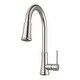 preview thumbnail 4 of 8, Parker Crisp White Fireclay 34" Single Bowl Quick-Fit Farmhouse Apron Front Drop-in Kitchen Sink (1 Hole) with Faucet Kit